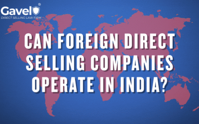 Can Foreign Direct Selling MLM Companies Operate in India?