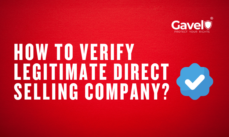 How to verify Legitimate Direct Selling MLM Company?