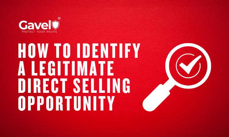 How to Identify a Legitimate Direct Selling Opportunity