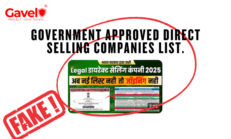 Direct Selling Legal Company List in India