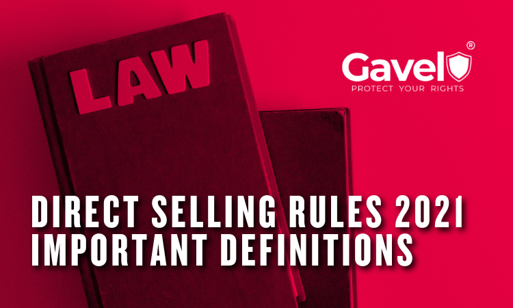 Direct Selling Rules 2021 Definitions