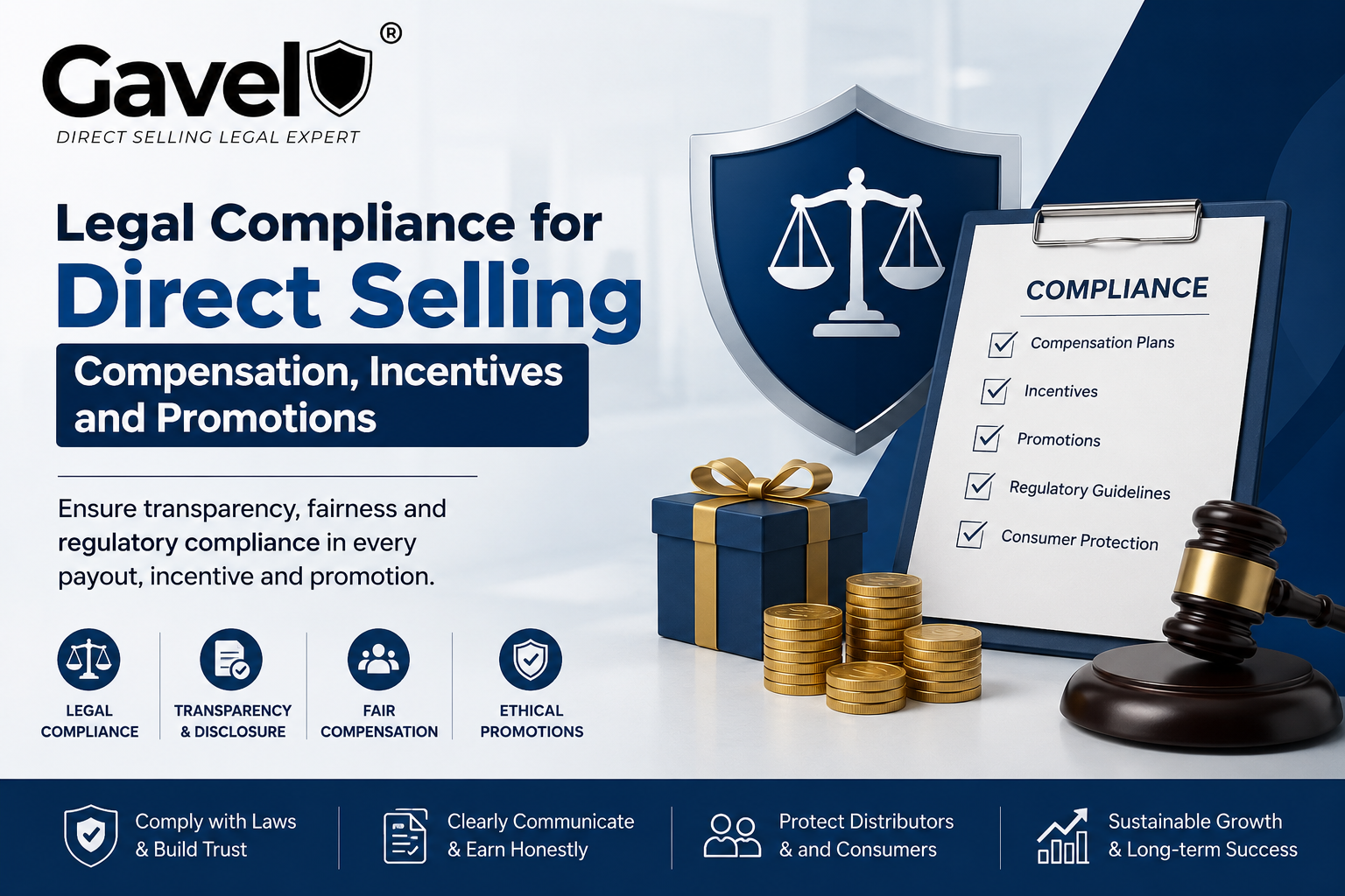 Legal compliance for direct selling compensation, incentives and promotional schemes in India